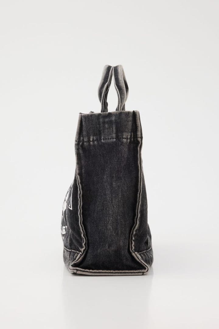 新品ブラック♪DENIMスクエア2WAYトート早い者勝ち即お買い上げ大歓迎です！ — image 2