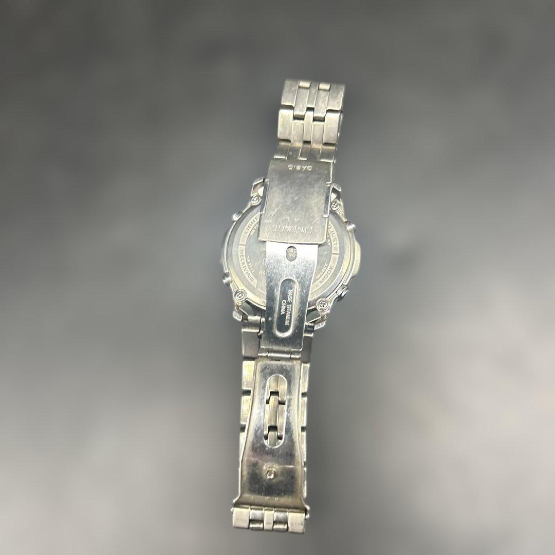 【チタン製】カシオ リニエージ LCW-100T 電波ソーラー 動作未確認 — image 3