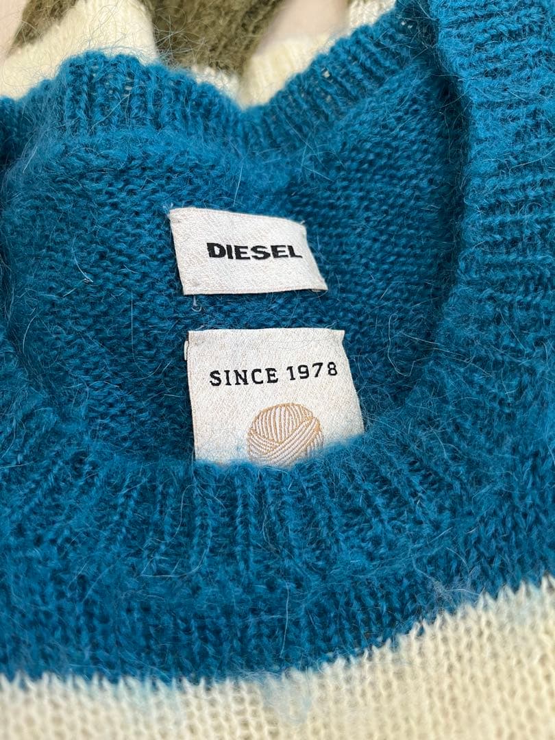 DIESEL ストライプニットセーター — image 2