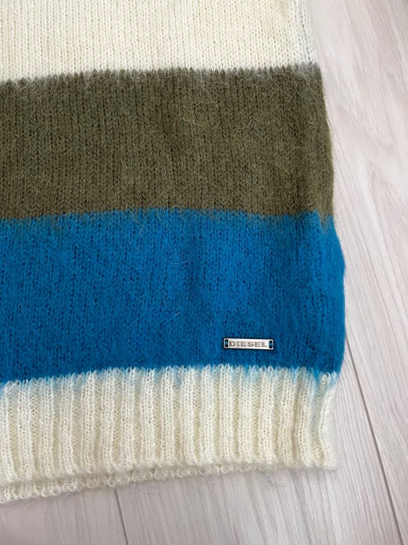 DIESEL ストライプニットセーター — image 3