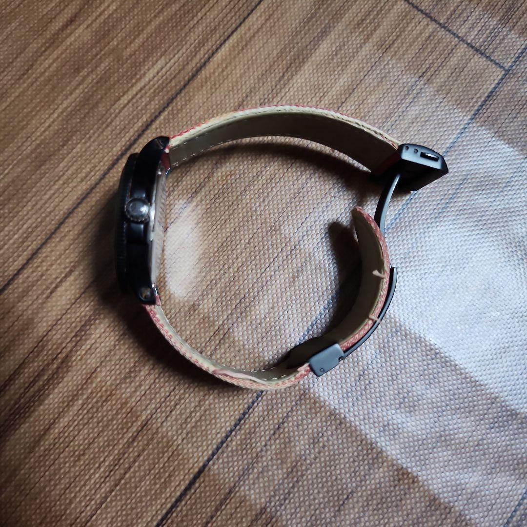 【LIEN11専用】個性派デザイン GARIBALDI 赤デニム風ダイヤル — image 4