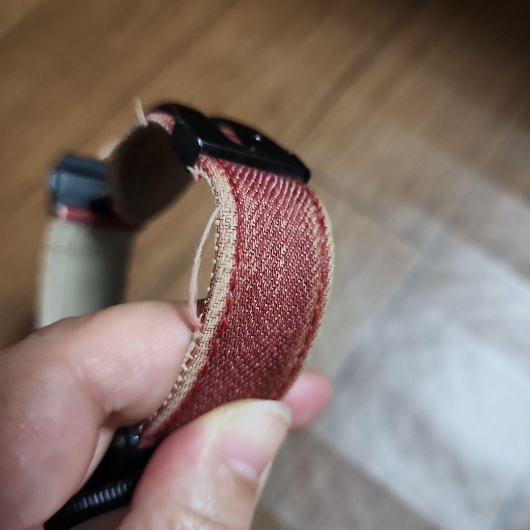 【LIEN11専用】個性派デザイン GARIBALDI 赤デニム風ダイヤル — image 5