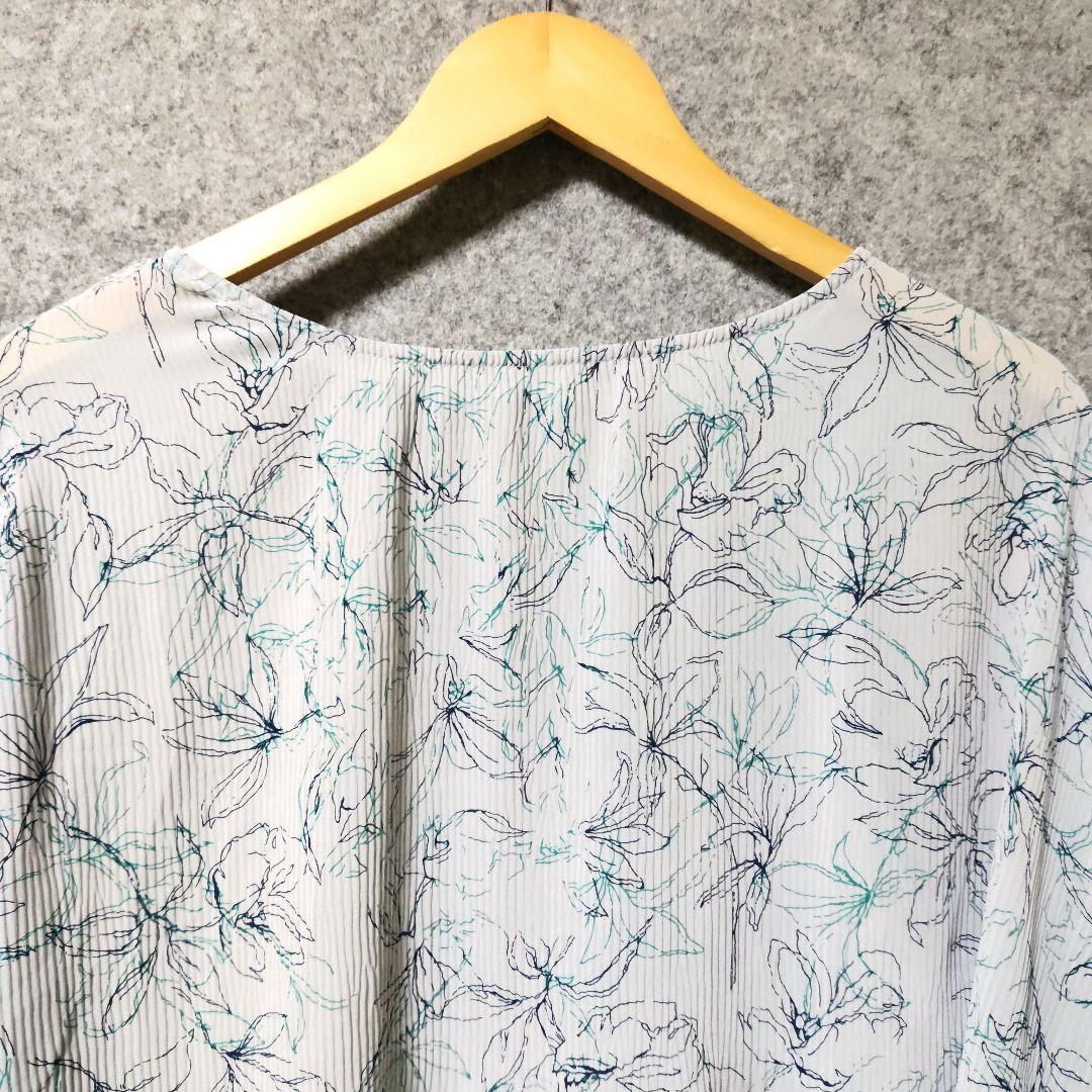 eur3花柄リラックスフィット長袖シャツ — image 5