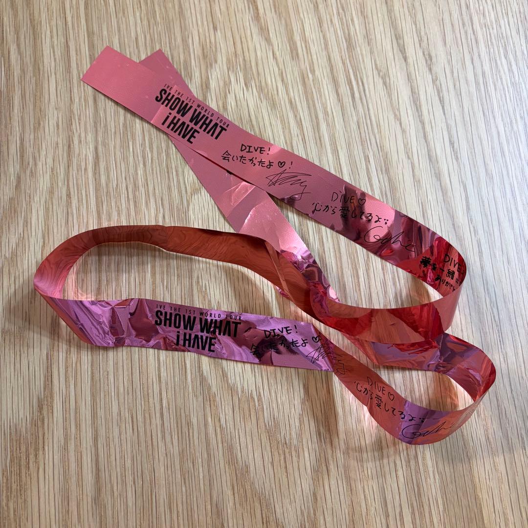 IVE THE 1ST WORLD TOUR 銀テープ — image 2