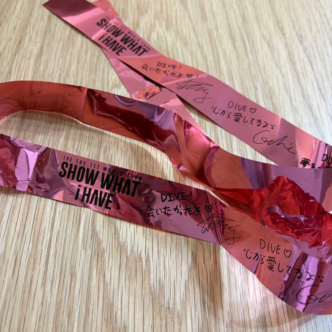 IVE THE 1ST WORLD TOUR 銀テープ — image 3