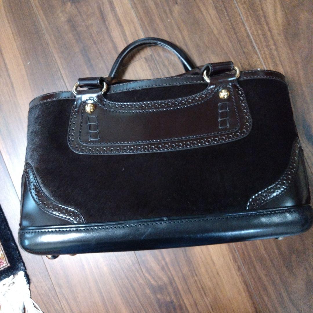 CELINE セリーヌ ハンドバッグ タッセル ダークブラウン — image 2
