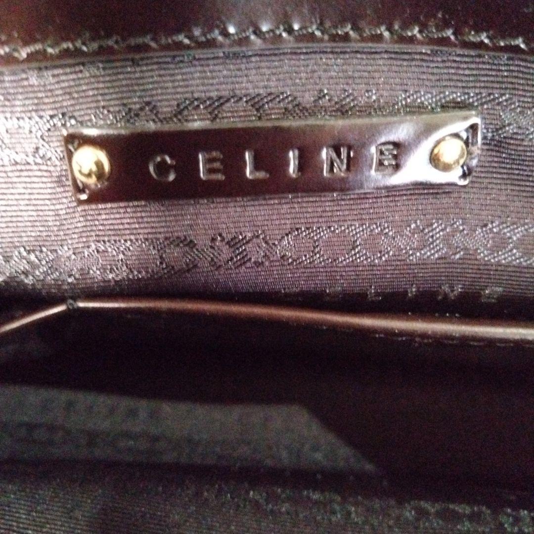 CELINE セリーヌ ハンドバッグ タッセル ダークブラウン — image 3