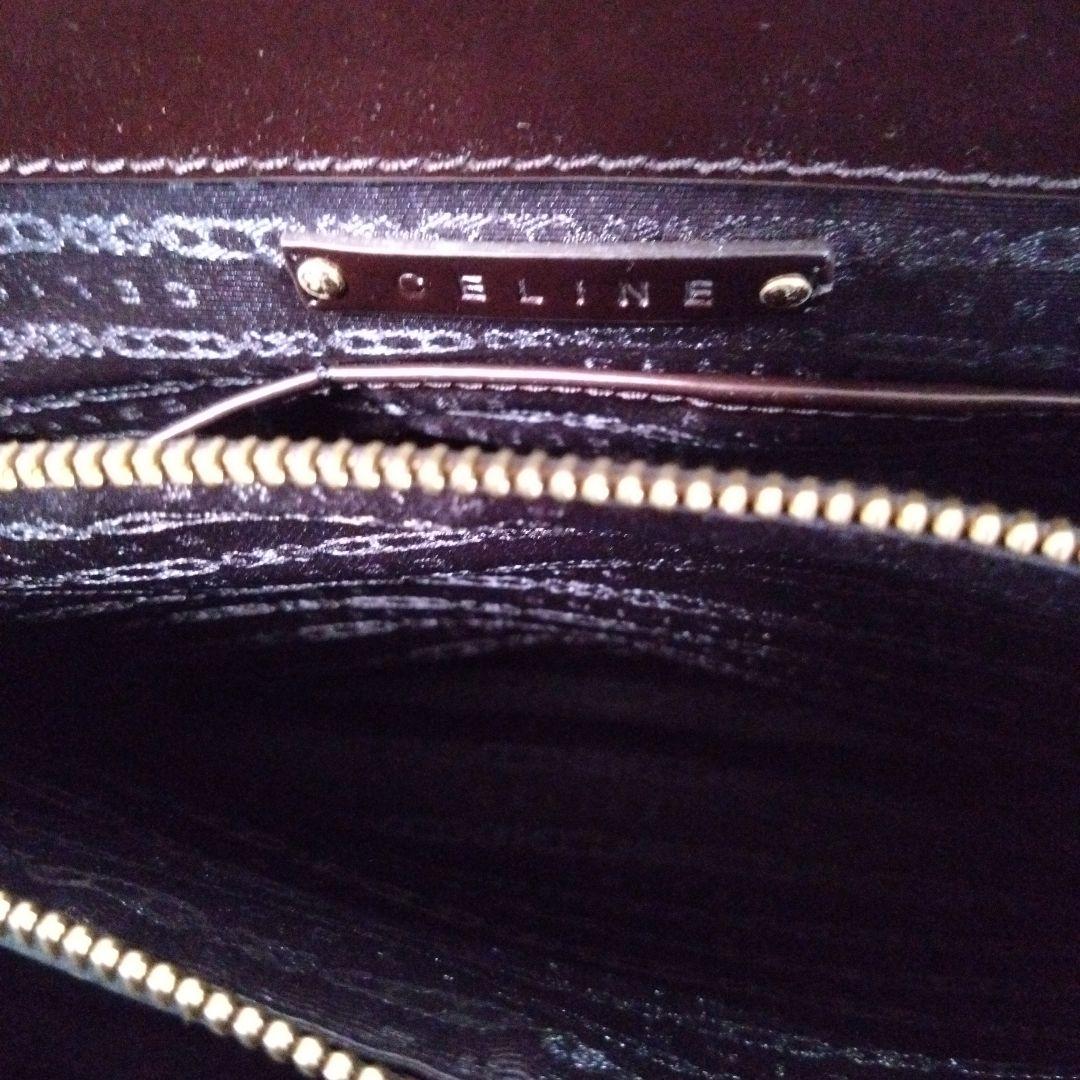 CELINE セリーヌ ハンドバッグ タッセル ダークブラウン — image 4