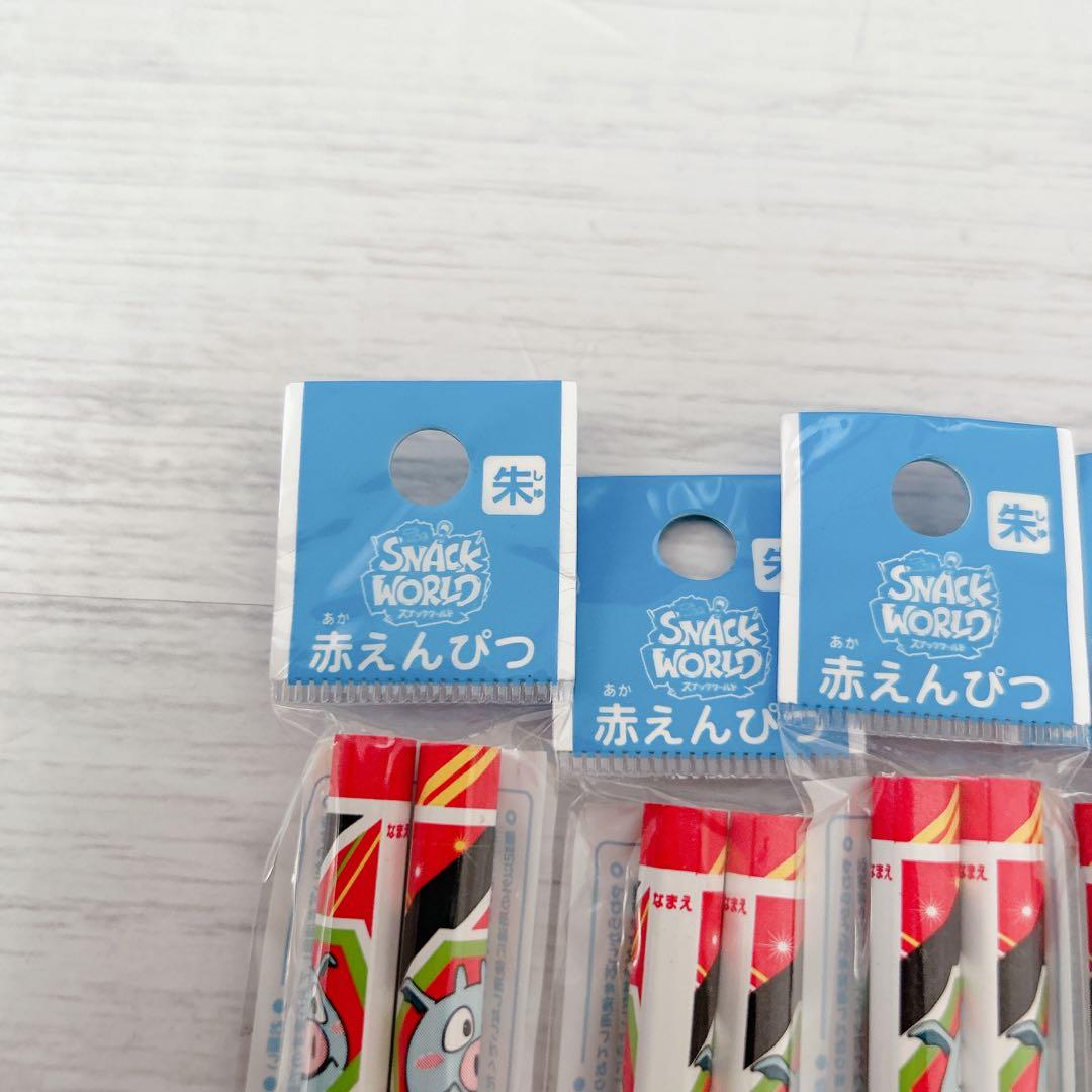 スナックワールド 赤えんぴつ 複数本セット　7セット　14本 — image 2