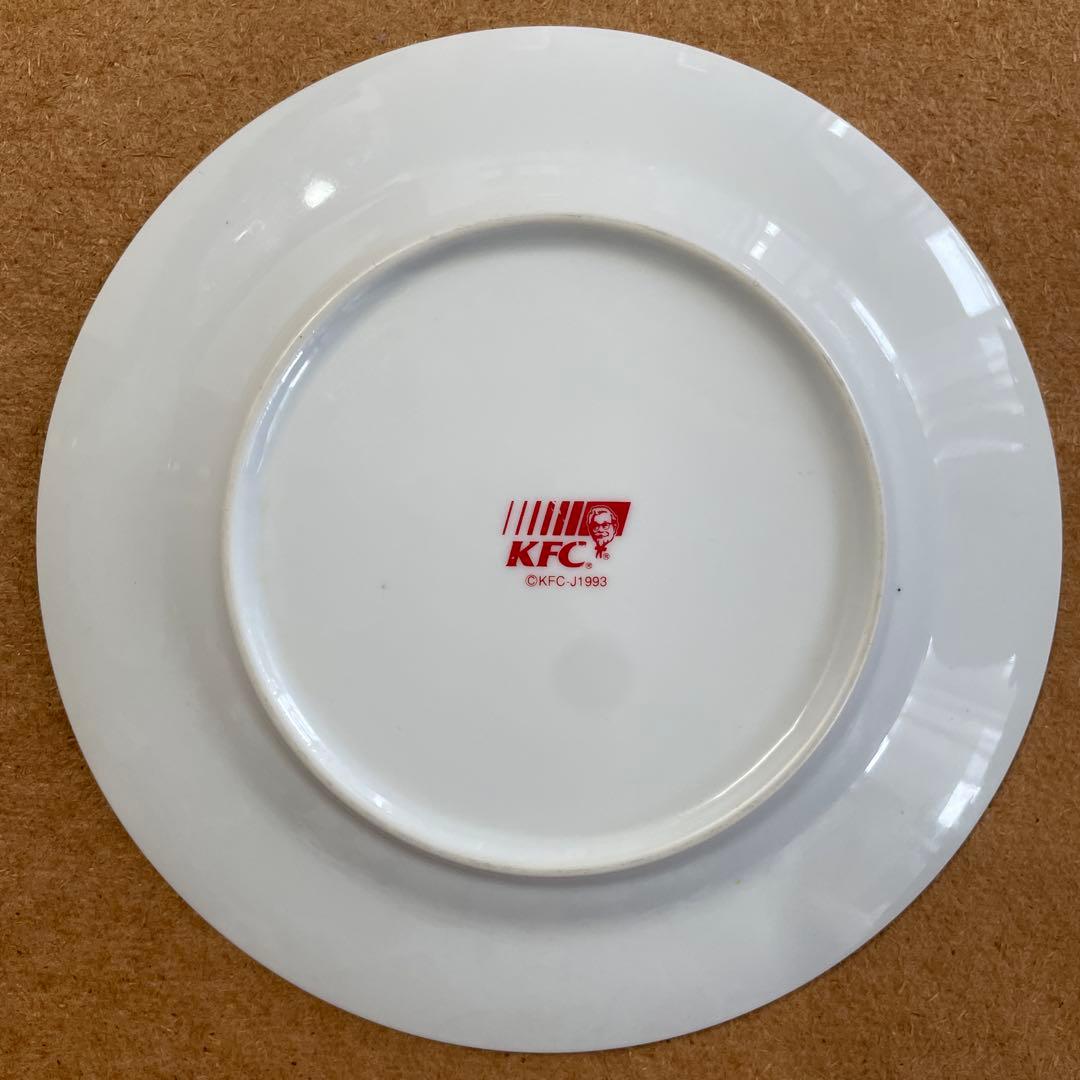ケンタッキー プレート 1993年 クリスマス ノベルティー 皿 カーネル — image 3