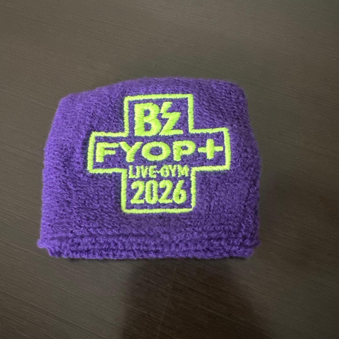 B'z LIVE-GYM 2026 FYOP＋ リストバンド　プクプクシール黒 — image 2
