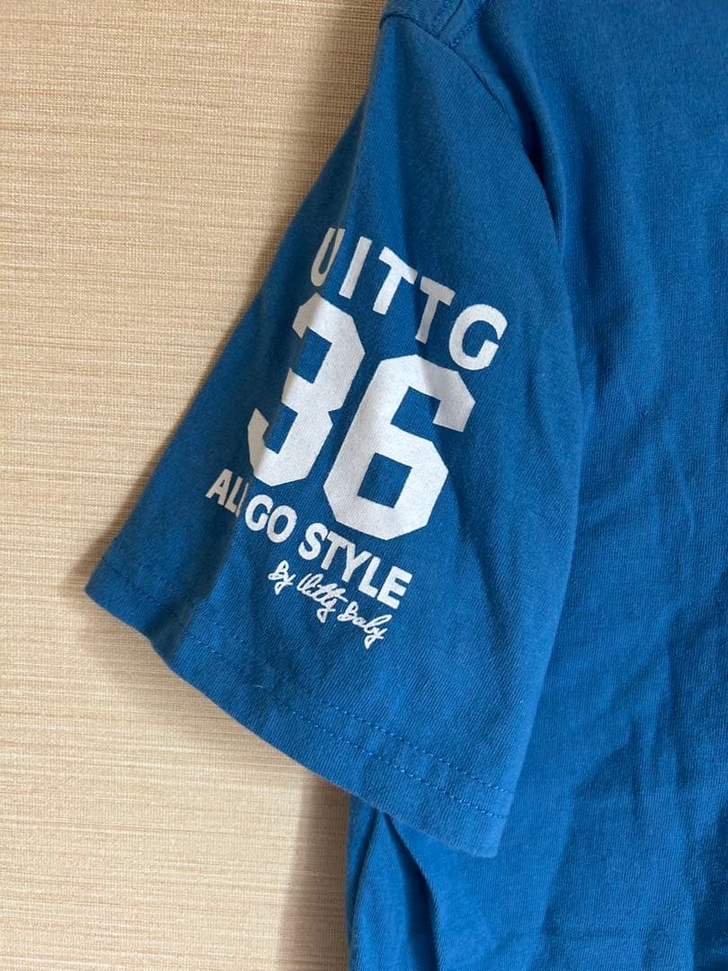 UITTG ALL GO STYLE Tシャツ ブルー Mサイズ — image 2