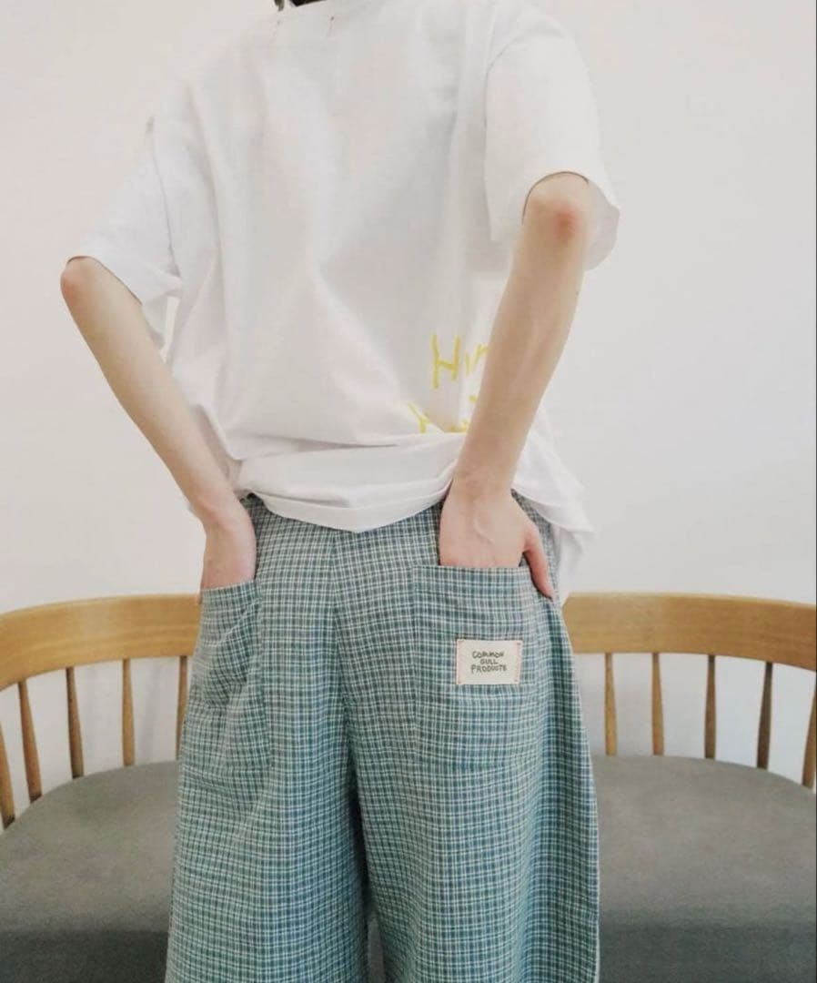 Common Gull Products チェック柄ショートパンツ — image 5