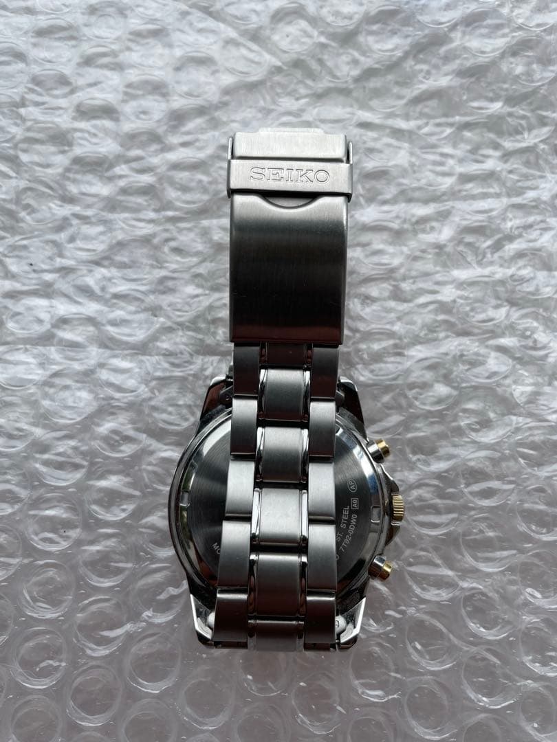 SEIKO セイコー　腕時計　メンズ　クロノグラフ — image 4