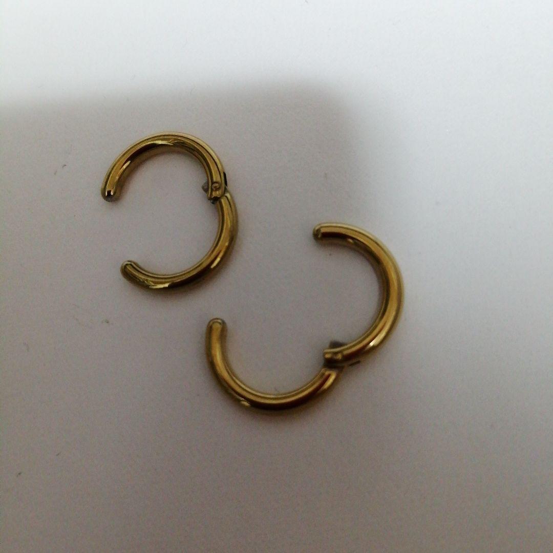 niko and... ステンレス イヤリング ゴールド — image 3