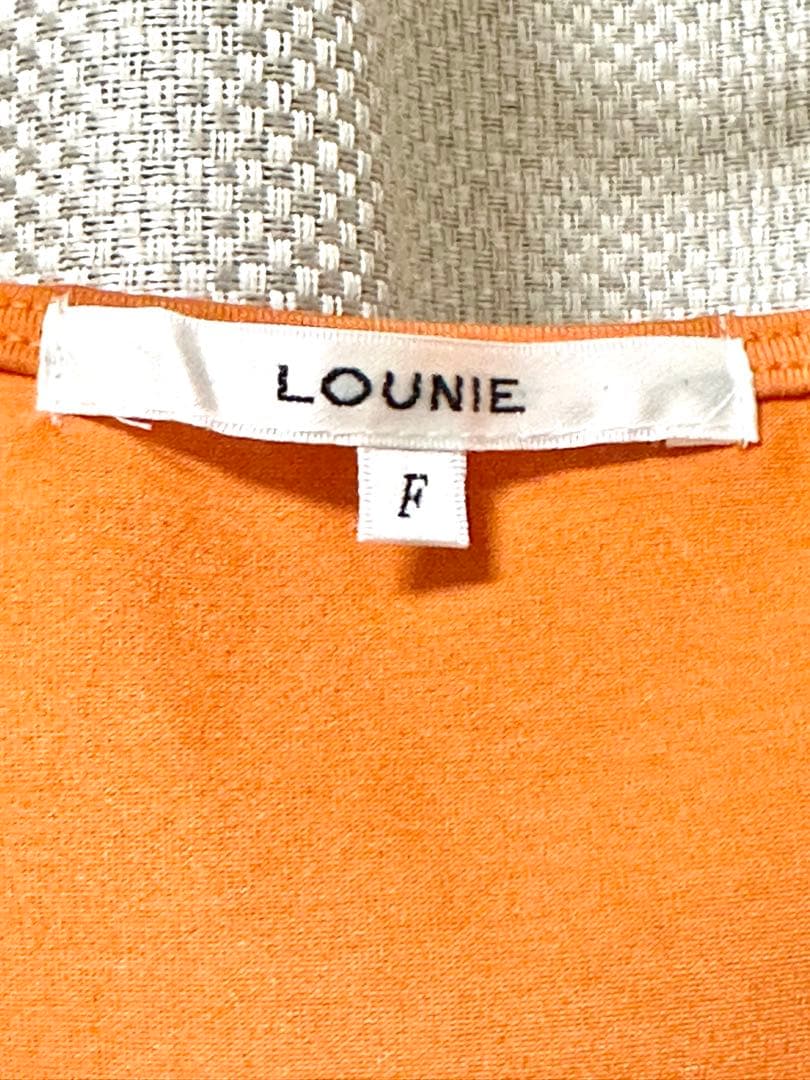 未使用・美品★LOUNIE ノースリーブ オレンジ Fサイズ — image 3
