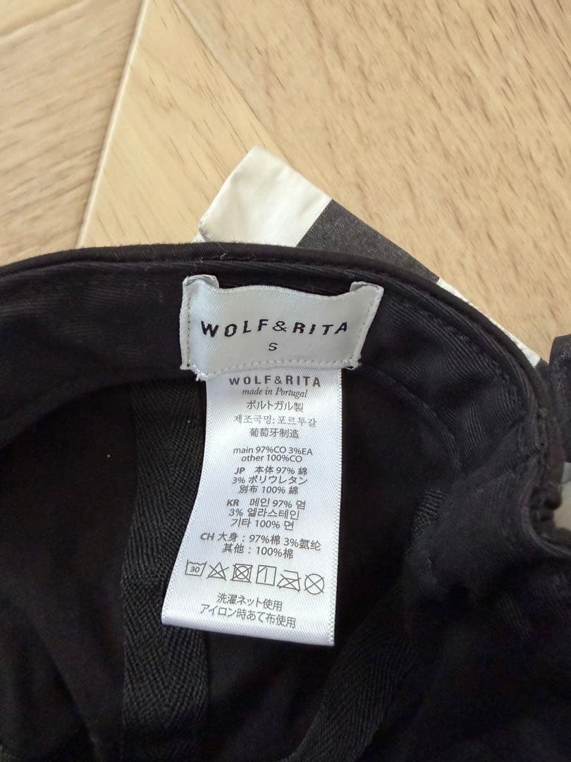 WOLF&RITA キャップ　S — image 3