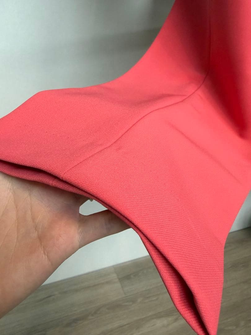 【美品】Mila Owen センタープレステーパードパンツ ピンク — image 4