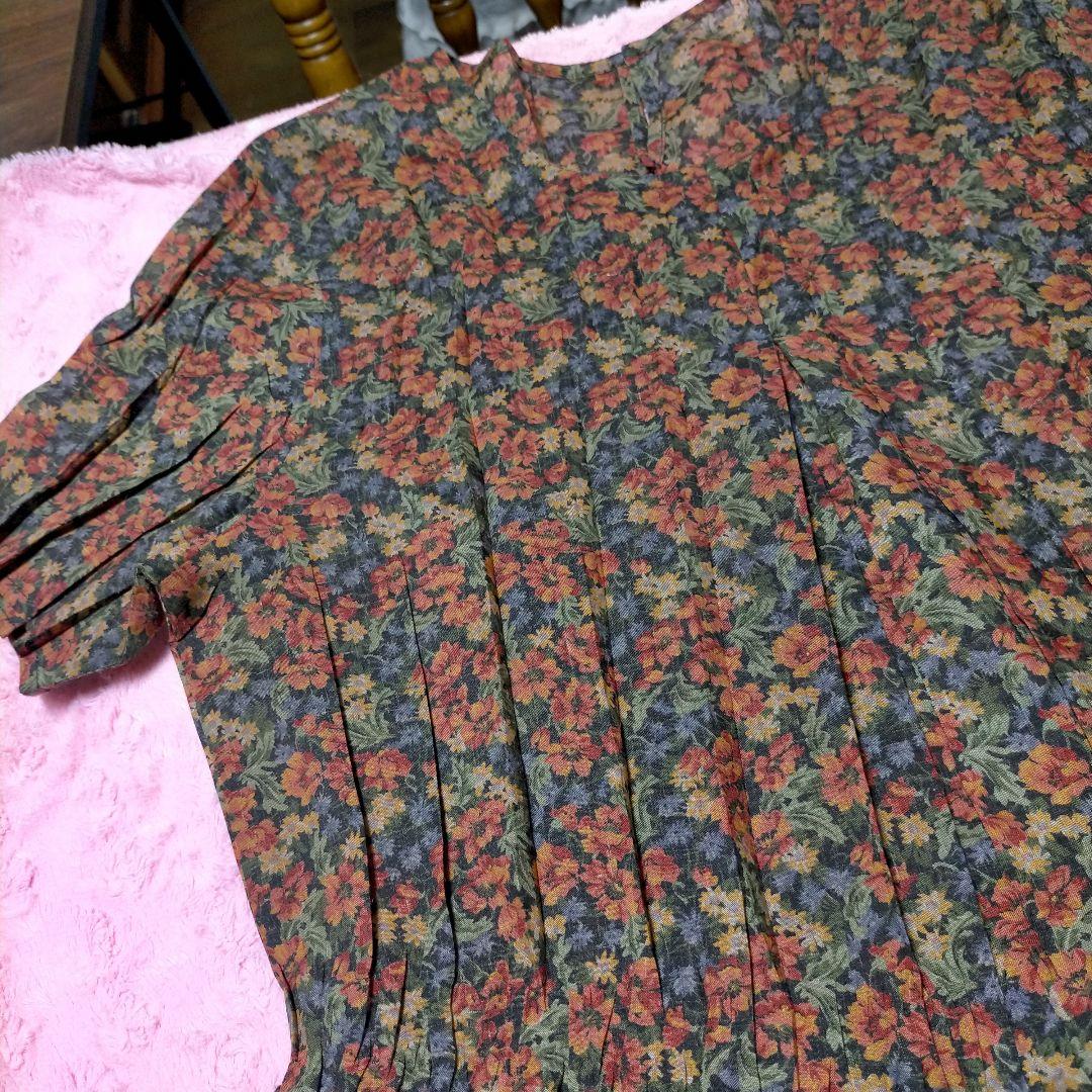 ♥昭和レトロvintageワンピースVOR LIBERTY PRINTS　美品♥ — image 2