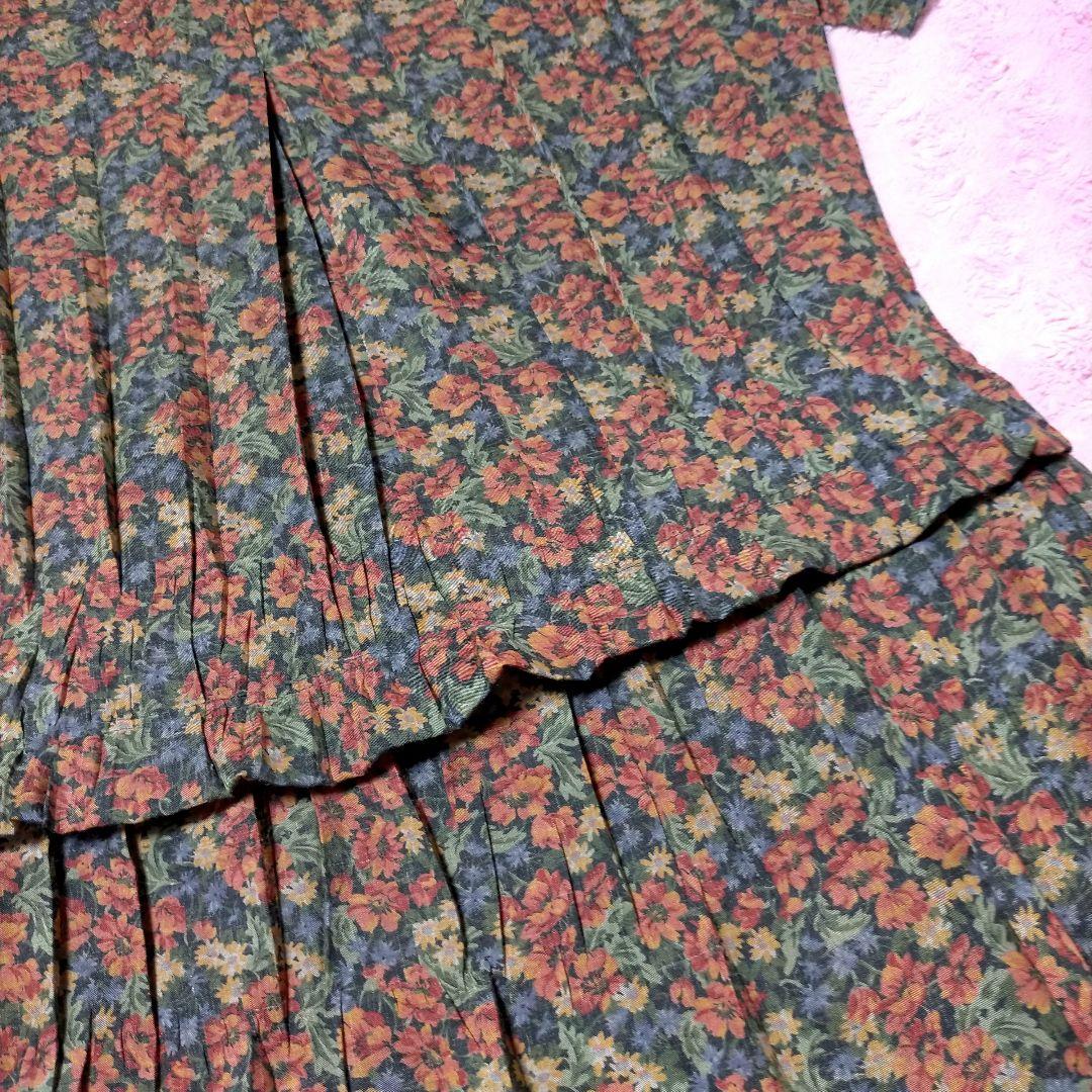 ♥昭和レトロvintageワンピースVOR LIBERTY PRINTS　美品♥ — image 4