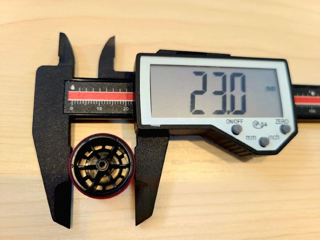 ミニ四駆ペラタイヤ ローフリマルーン23.0㎜ — image 4