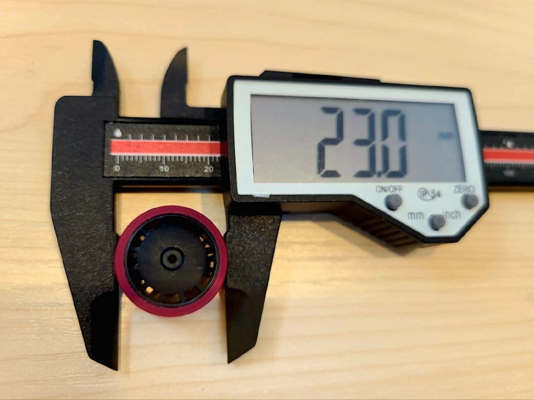 ミニ四駆ペラタイヤ ローフリマルーン23.0㎜ — image 5