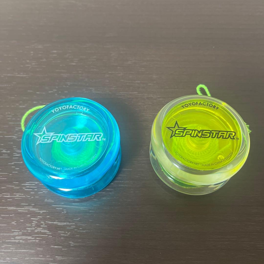 YOYOFACTORY SPINSTAR ブルー イエロー 2個セット — image 2