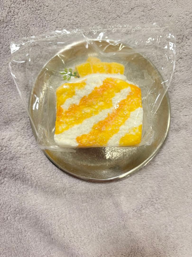 kikisquishy XL マンゴートースト　氷バター クリア袋　スクイーズ — image 2