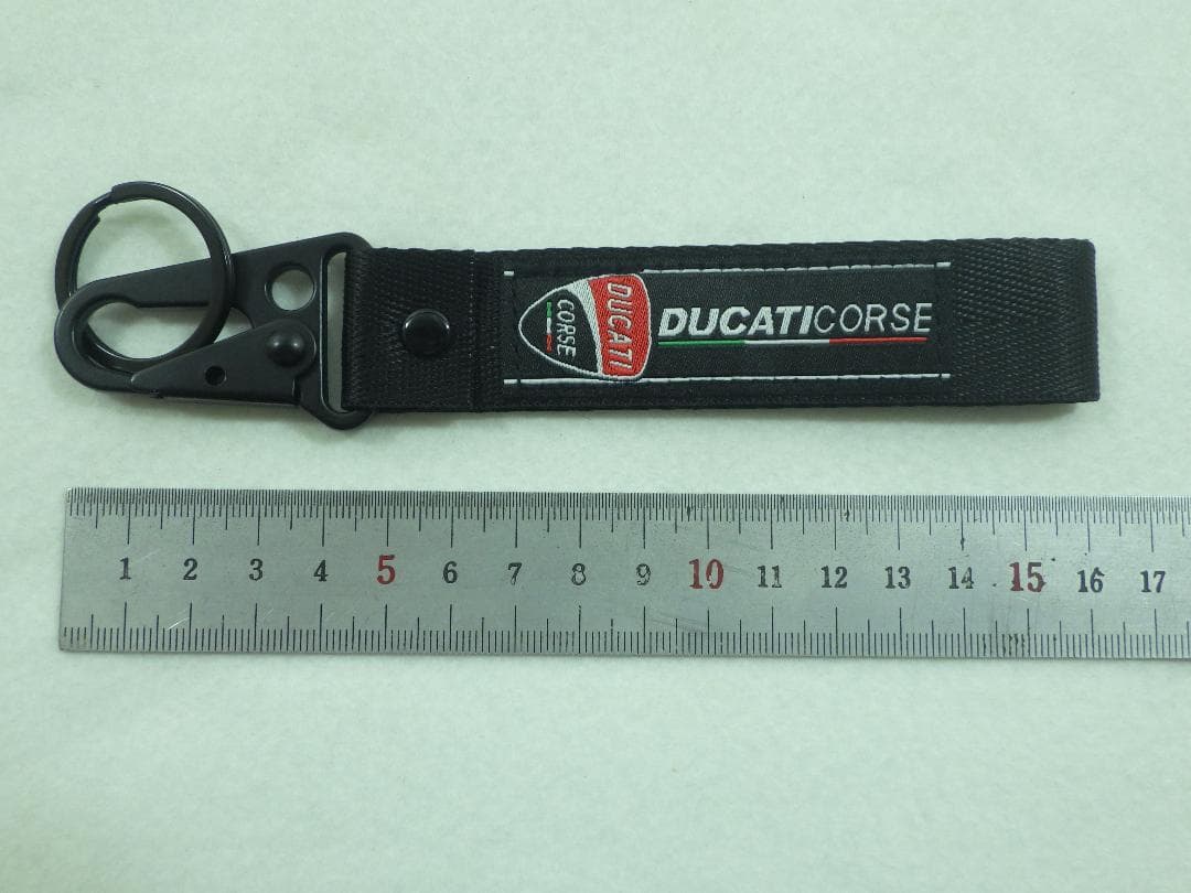 DUCATI CORSE キーホルダー ストラップ ドカティ ドゥカティ コルセ — image 2