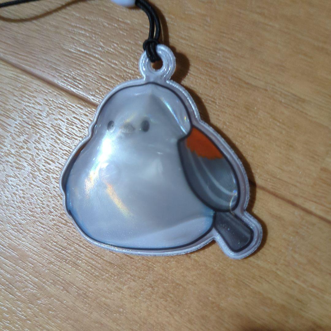 もっちりシマエナガ アクリルキーホルダー — image 2