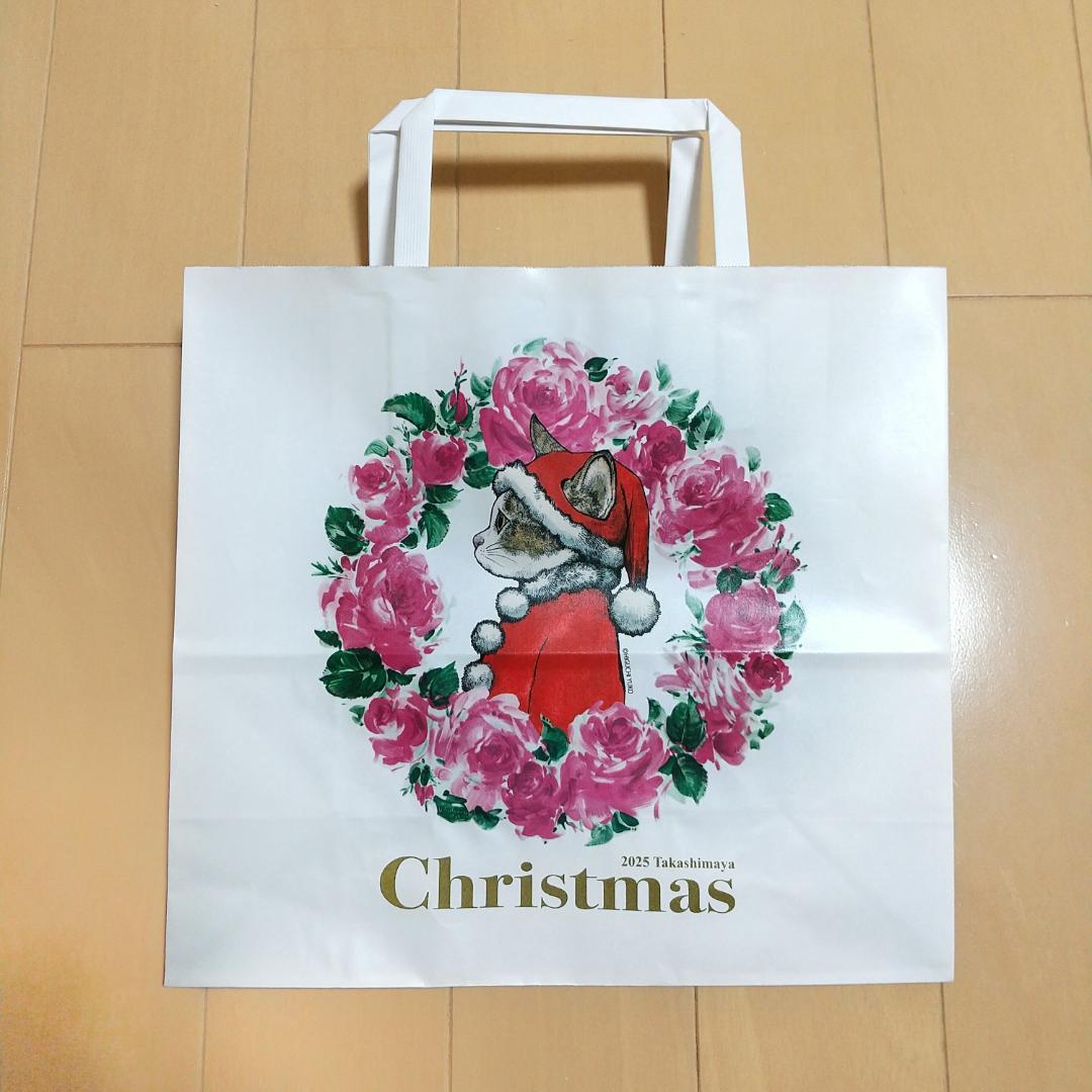 6/21迄値下＊ヒグチユウコ×高島屋　クリスマス限定コラボ　ショップ袋　小サイズ — image 5