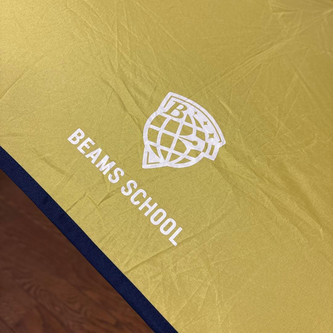BEAMS SCHOOL 折りたたみ傘 イエロー — image 2
