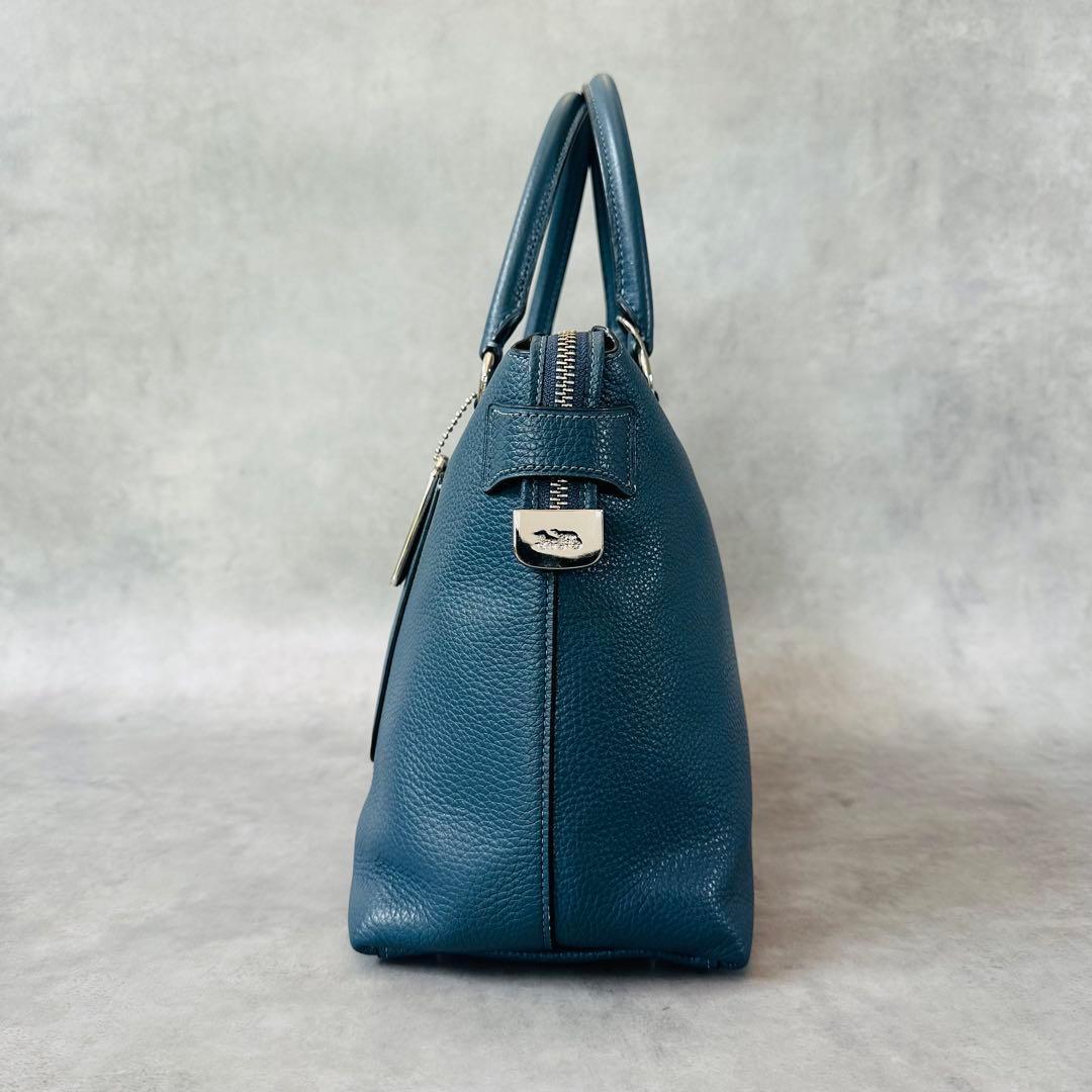 COACH Emma Satchel 2way Leather Bag — image 4