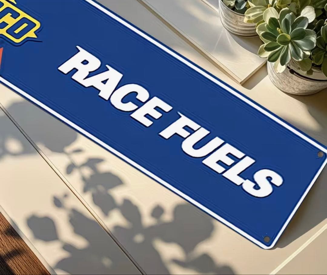 SUNOCO RACE FUELS 木製看板 — image 3