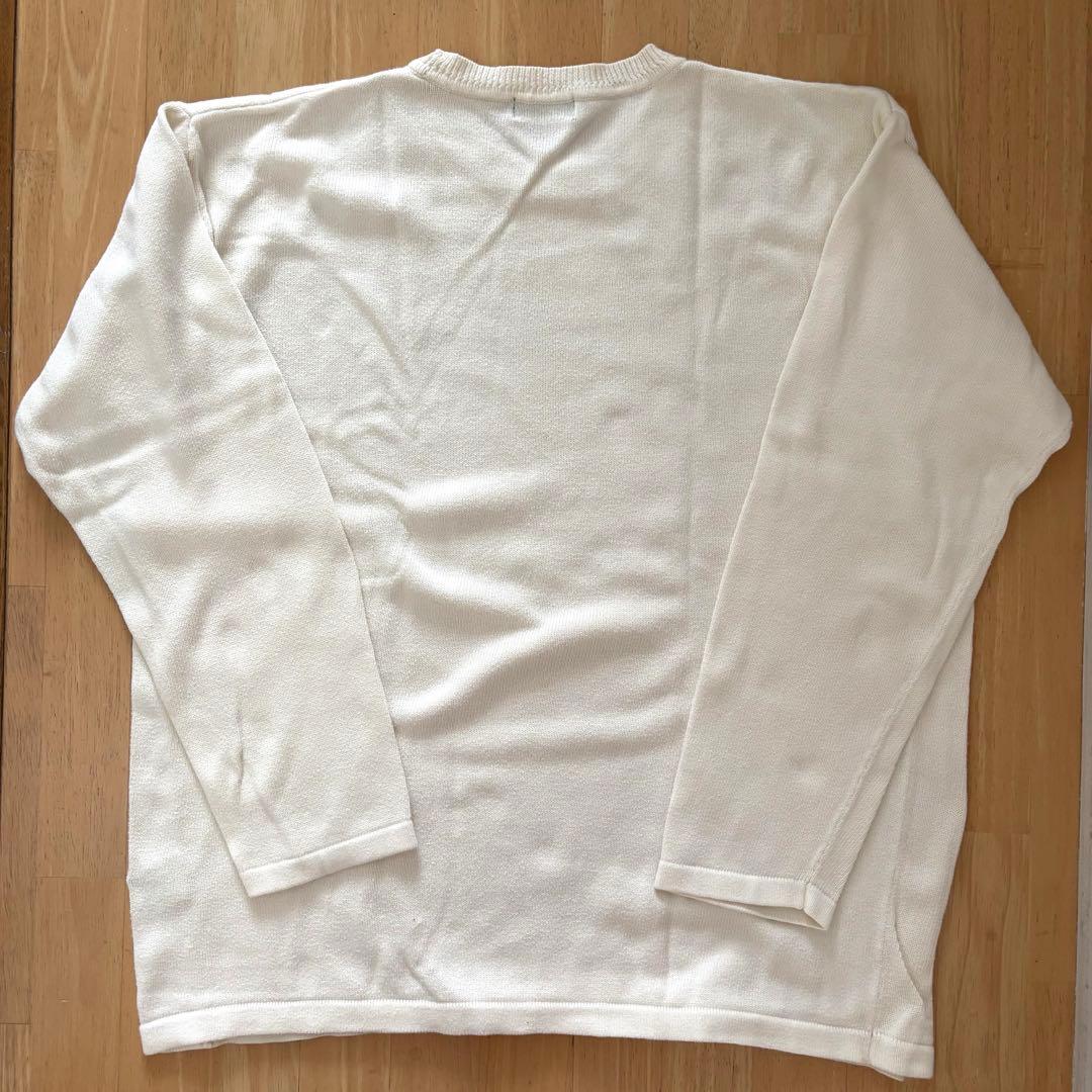 【入手困難】90s OLD UNIQLO ニット カットソー 紺タグ XL — image 3