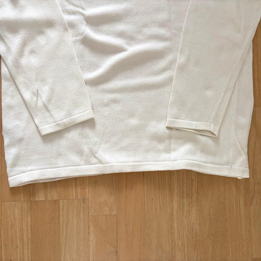 【入手困難】90s OLD UNIQLO ニット カットソー 紺タグ XL — image 4