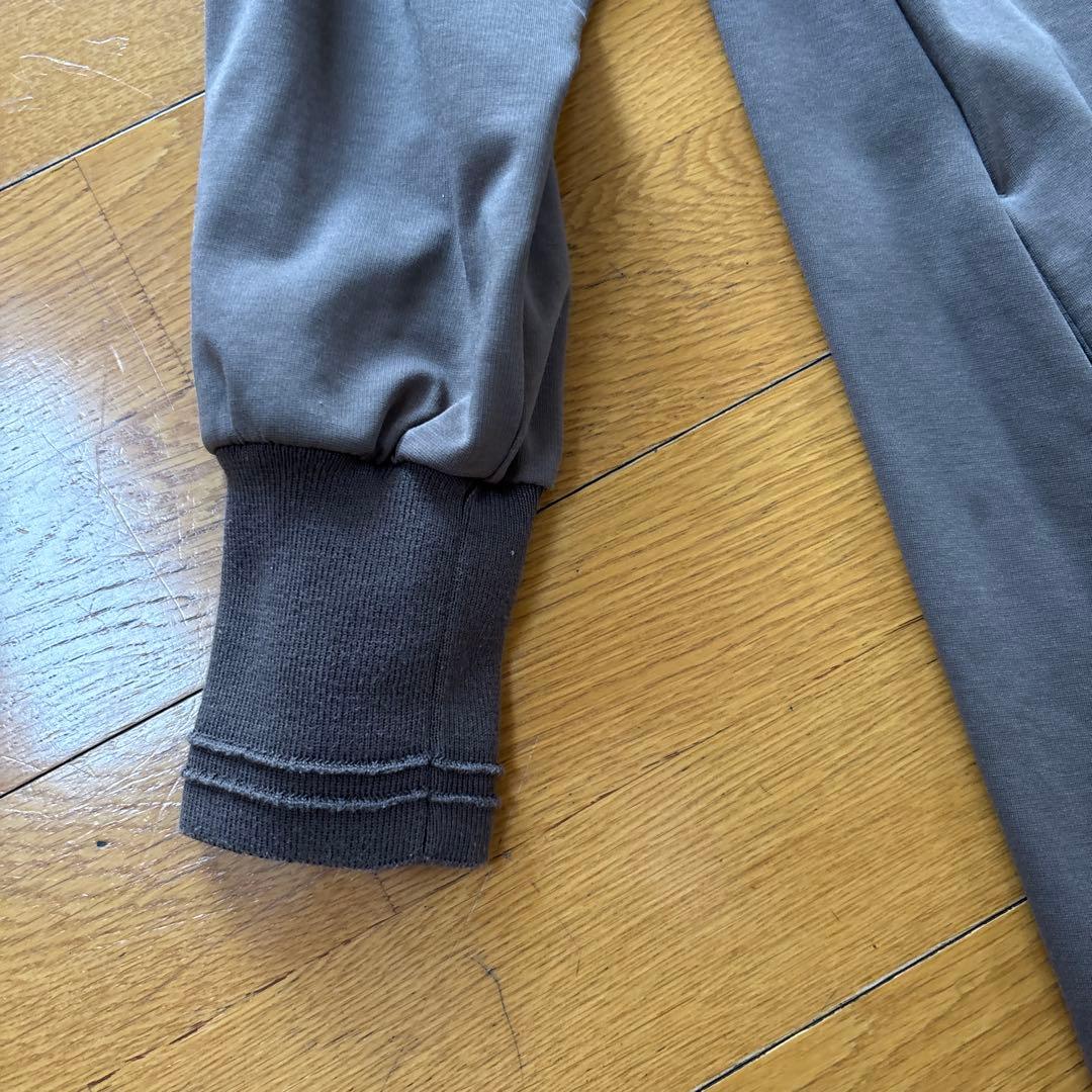 長袖 ロングワンピース グレー — image 2