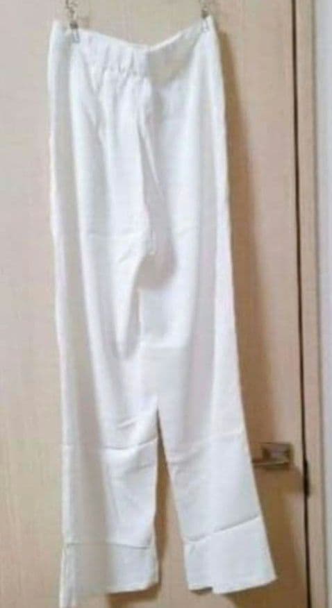 SEBONWEL ホワイト ワイドパンツ Mサイズ — image 3