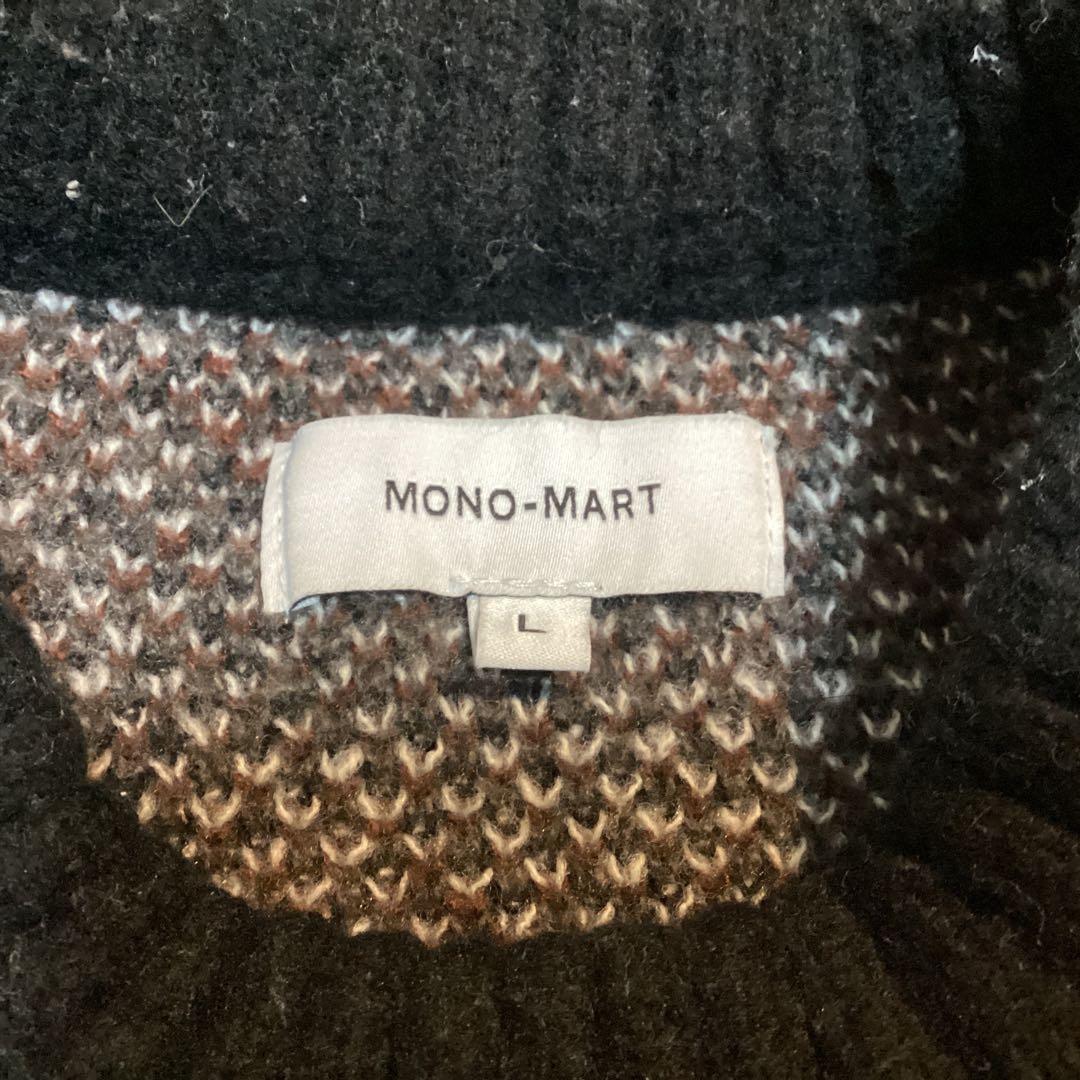 MONO-MART フェアアイル柄 ニットセーター Lサイズ — image 2