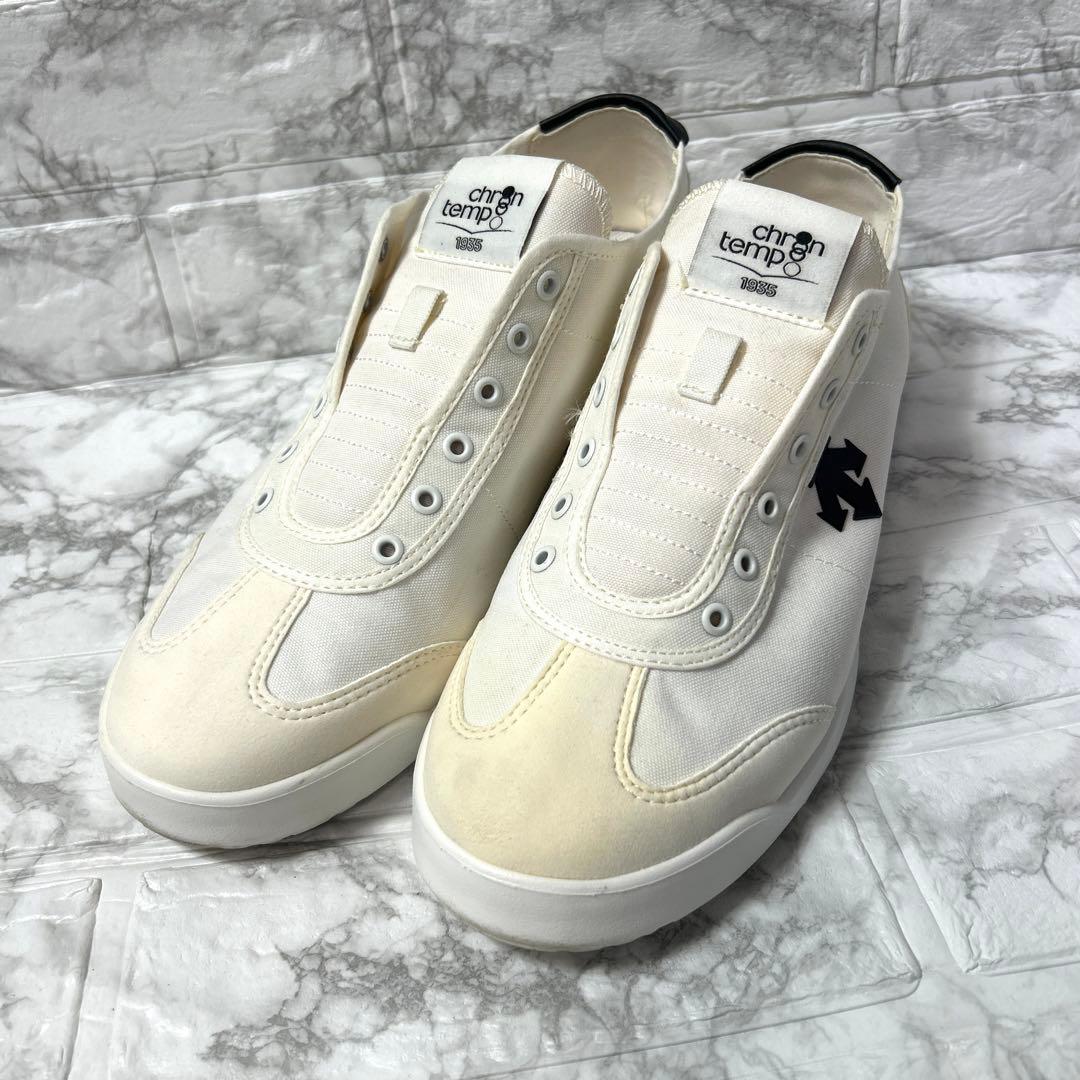 【美品】DESCENTE CHRON TEMPO スリッポンスニーカー 28cm — image 4