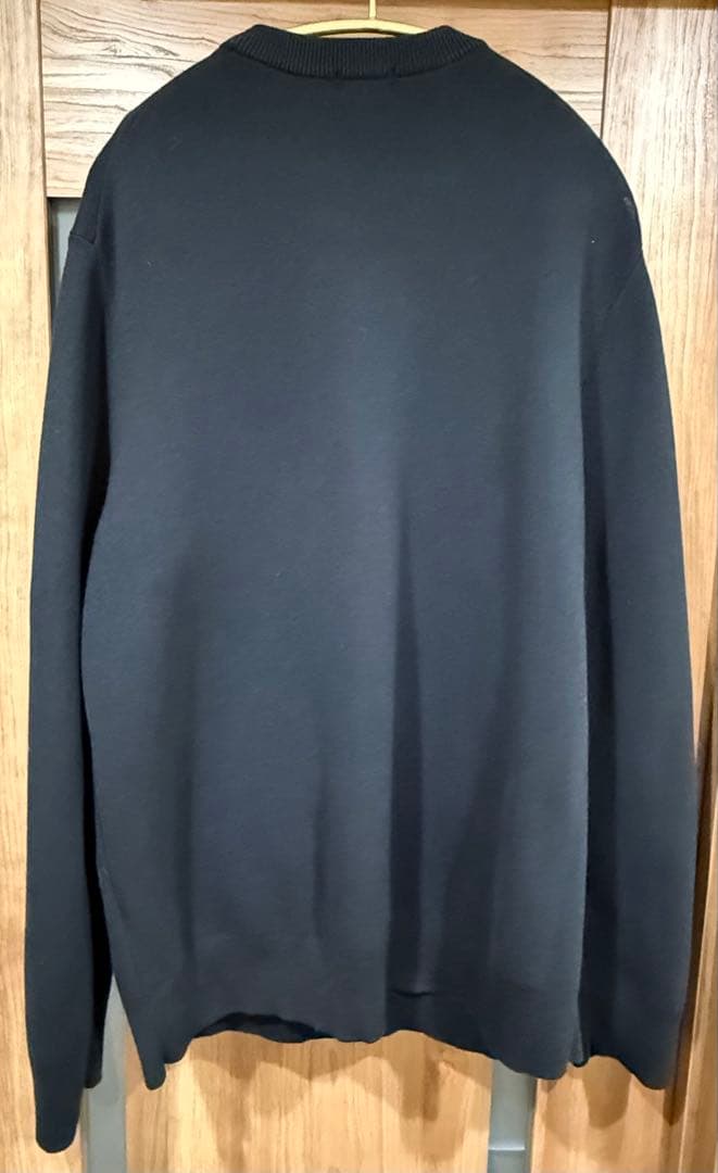 UNIQLOウォッシャブルミラノリブクルーネックセーター ニット黒 長袖Lサイズ — image 2