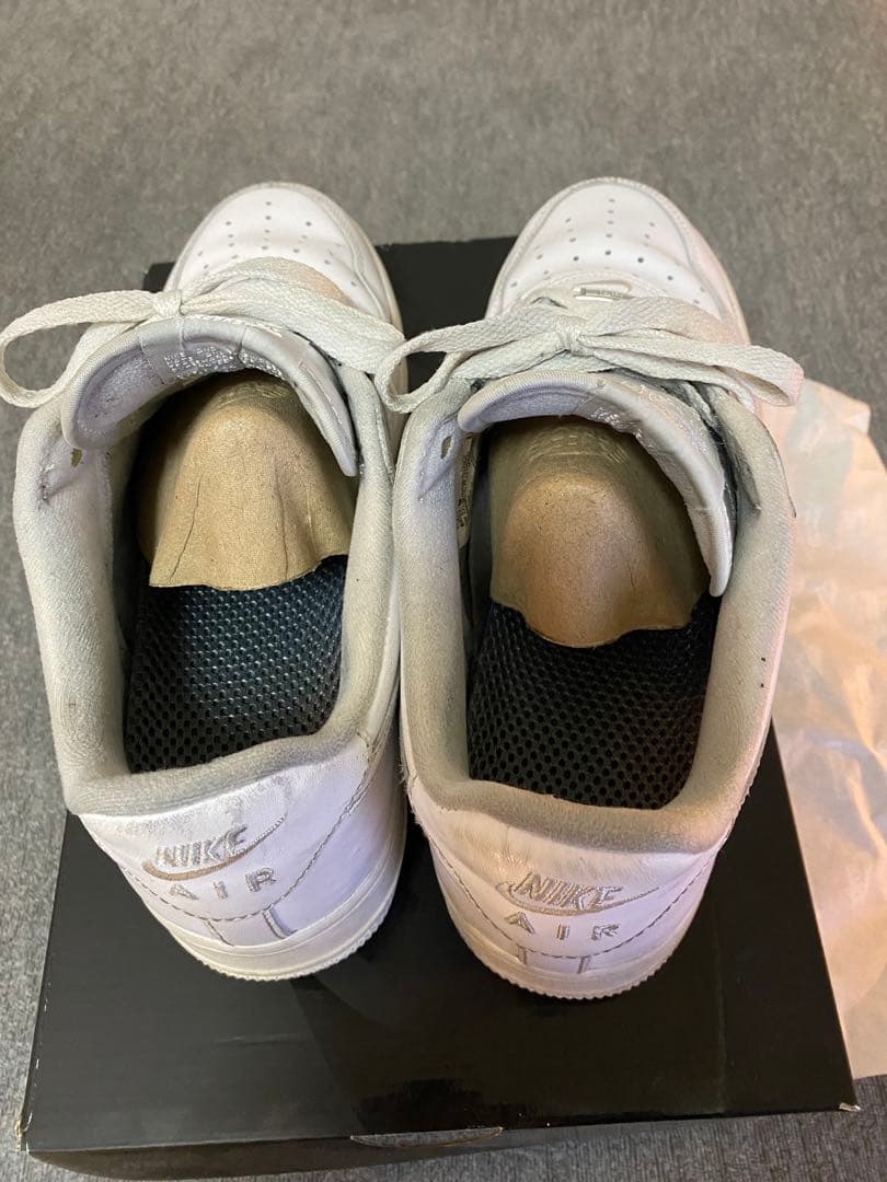 中古 NIKE AIR FORCE 1 LOW SP SUPREME White — image 5