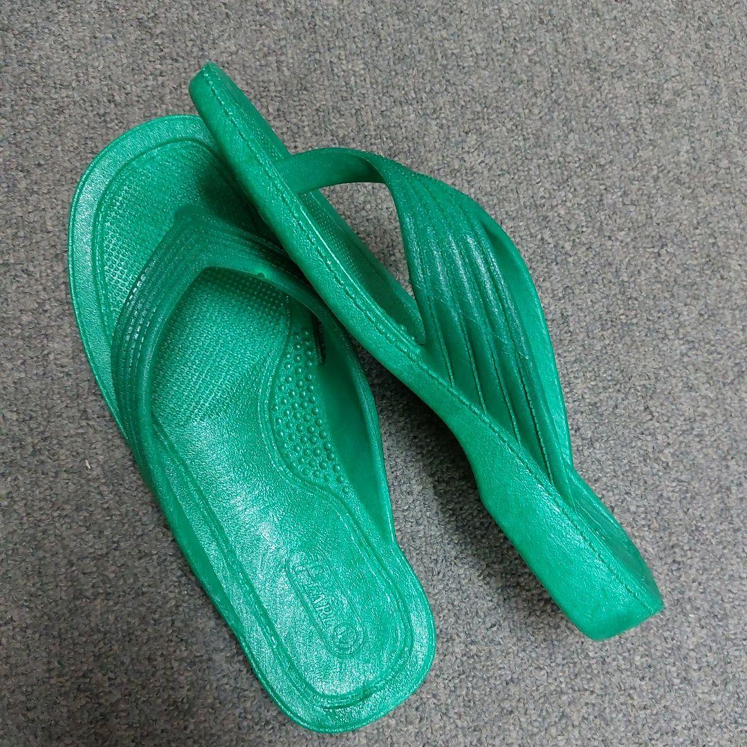 ギョサン　No110　緑　L　新品　ゆうパケットポスト — image 2