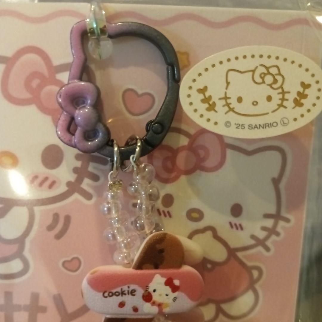Sanrio Hello Kitty ビーズキーホルダー クッキーモチーフ — image 5