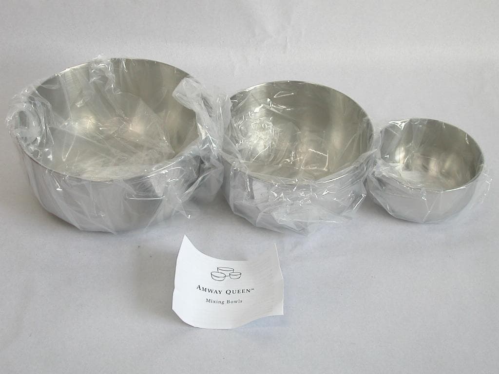 アムウェイ ミキシングボウルセット 現行未使用品 元箱付 2020製 おまけ付き — image 3