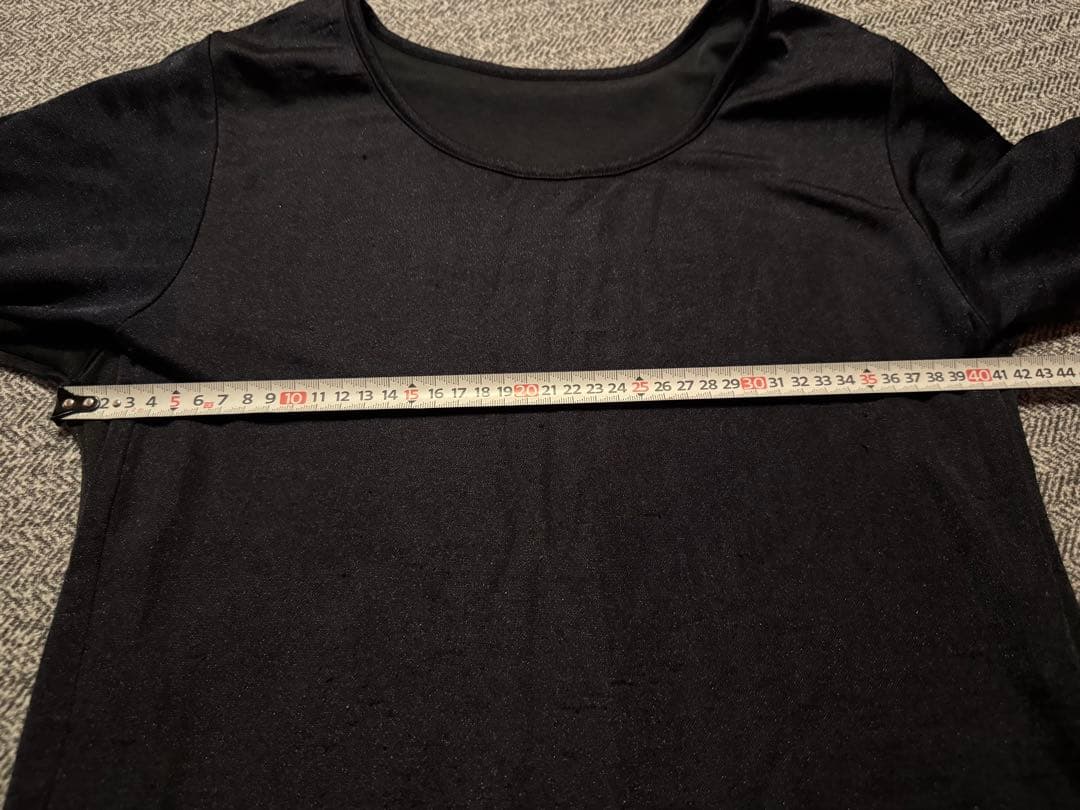 ブラック 長袖 カットソー 2枚セット — image 3