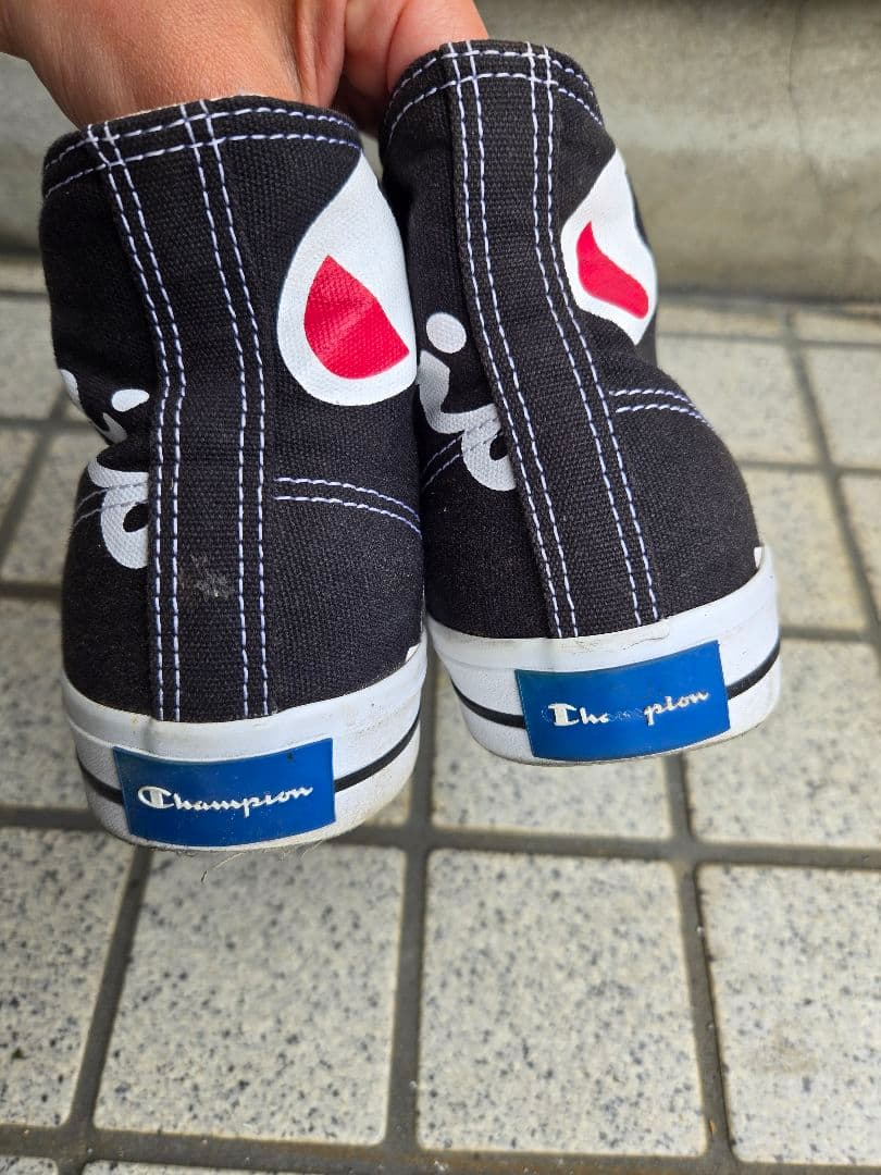 Champion ハイカットスニーカー ブラック 26.5cm — image 3