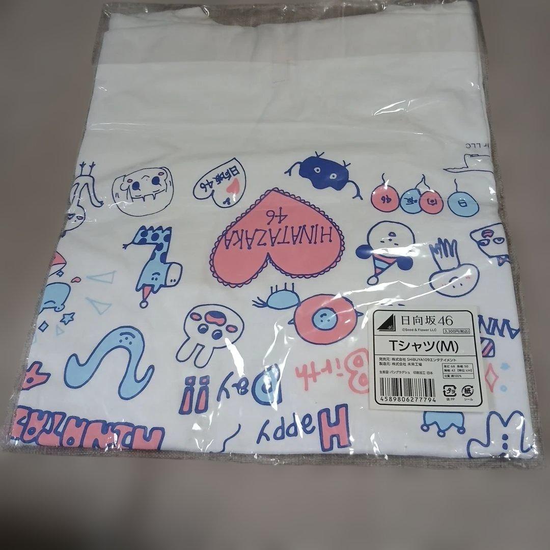 日向坂46 × 渋谷109 　ポップアップストア限定 Tシャツ　Mサイズ　白色 — image 4