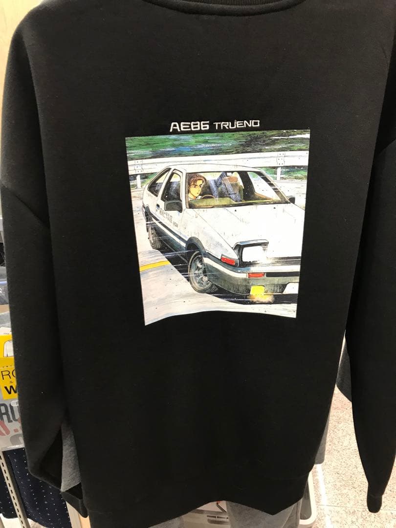 【新品】頭文字D イニシャルD トレーナー3L 藤原とうふ店　藤原拓海 — image 4