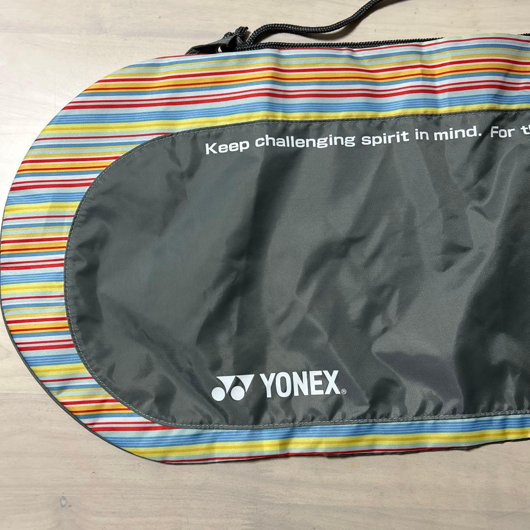 YONEX ラケットケース 巾着型 ストライプ柄 — image 3